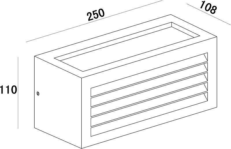 Накладной светильник Deko-Light Wall Line III 11 Вт 3000К 731060