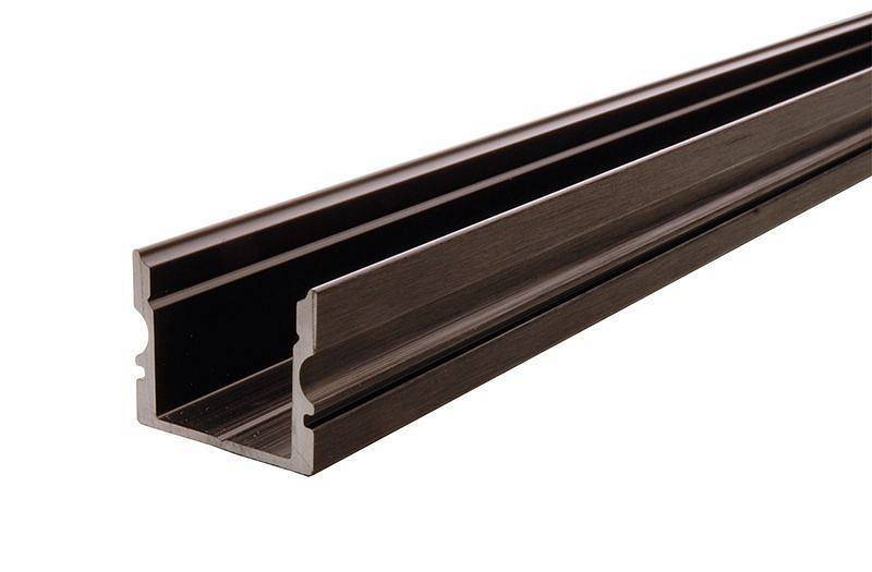 Профиль накладной Deko-Light AU-02-12 2000 мм черный 970143