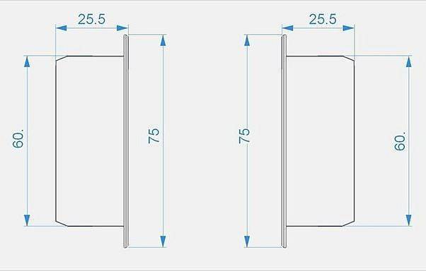 Набор заглушек для профиля Deko-Light P-EL-02-10 серебристые 10 шт. 978251