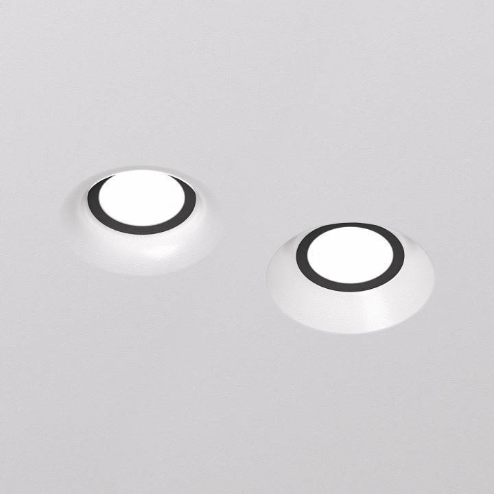 Рамка на 1 светильник Denkirs INVIZ DK2085-BK