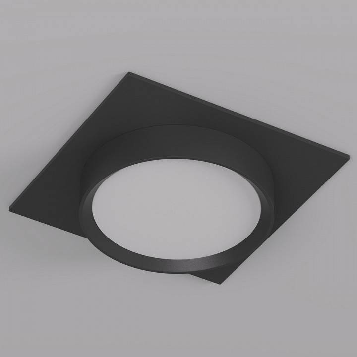 Встраиваемый светильник Denkirs FLAT DK2091-BK