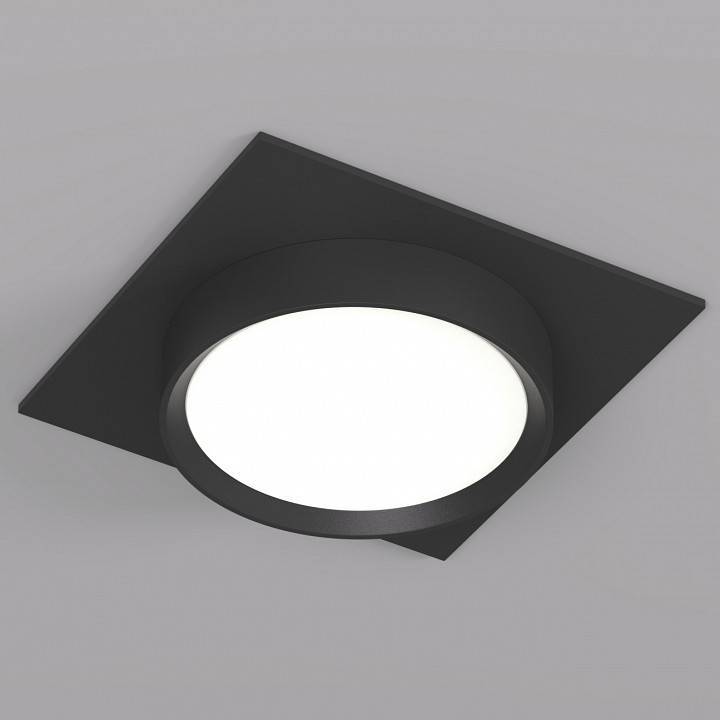 Встраиваемый светильник Denkirs FLAT DK2091-BK