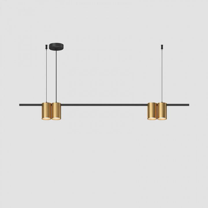 Подвесной светильник Denkirs Orbit DK4061-BK+SG