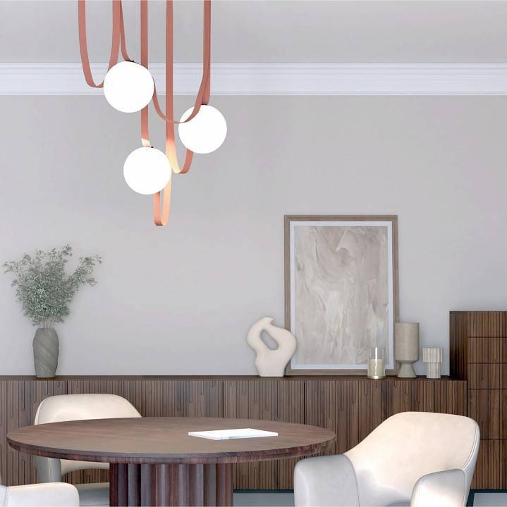 Накладной светильник Denkirs BELTY ORB DK5550-BK