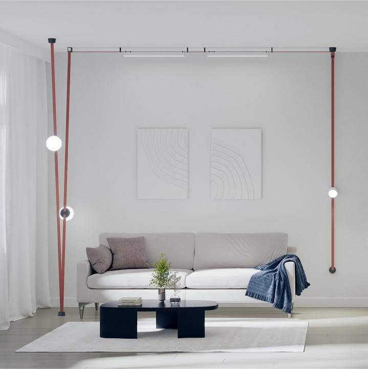 Накладной светильник Denkirs BELTY ORB DK5552-BK