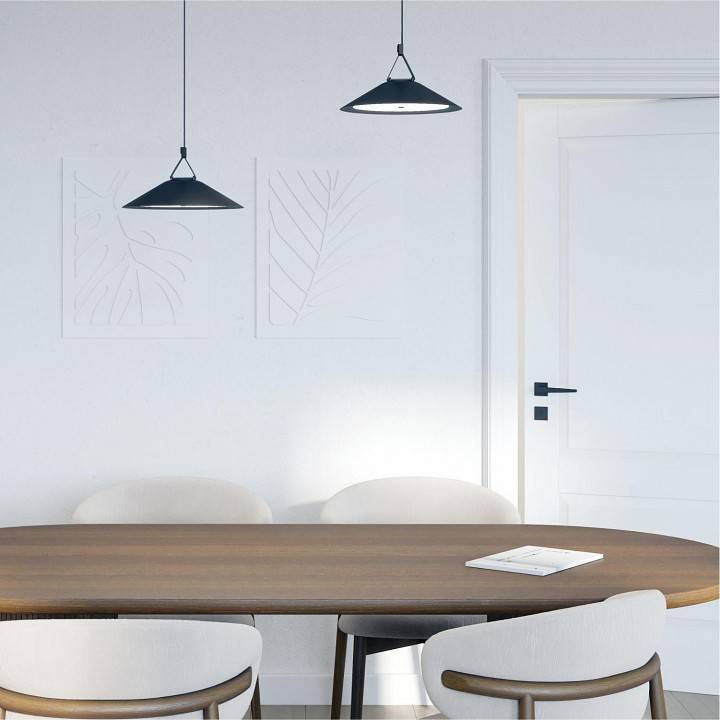 Накладной светильник Denkirs BELTY FLOW DK5565-BK