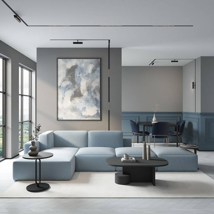 Накладной светильник Denkirs SMART GRILL DK8002-CONN-BK