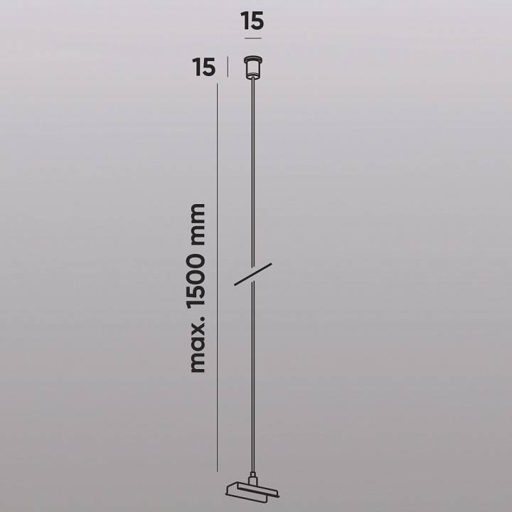 Подвес для трека Denkirs SMART Base TR2126-BK