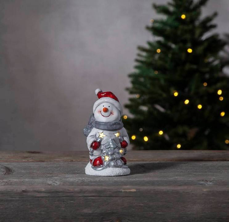 Фигура световая Снеговик Eglo Friends 411209