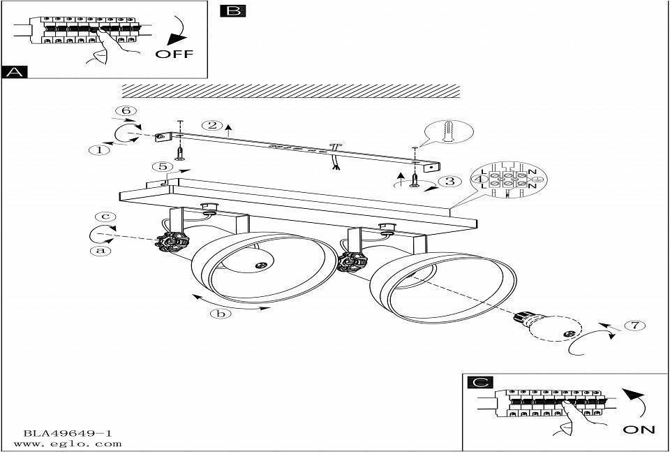Спот Eglo ПРОМО Barnstaple 49649