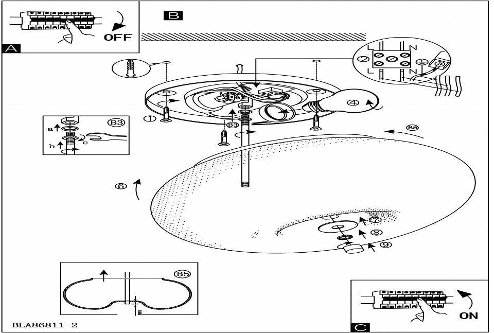Накладной светильник Eglo ПРОМО Optica 86811