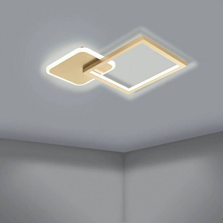 Светильник накладной Eglo Gafares круглый Ø 550 мм 24 Вт золото 900424