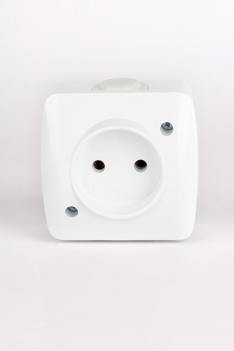 Розетка без заземления Elbi Eleсtriс Alsu 7 504-000200-215