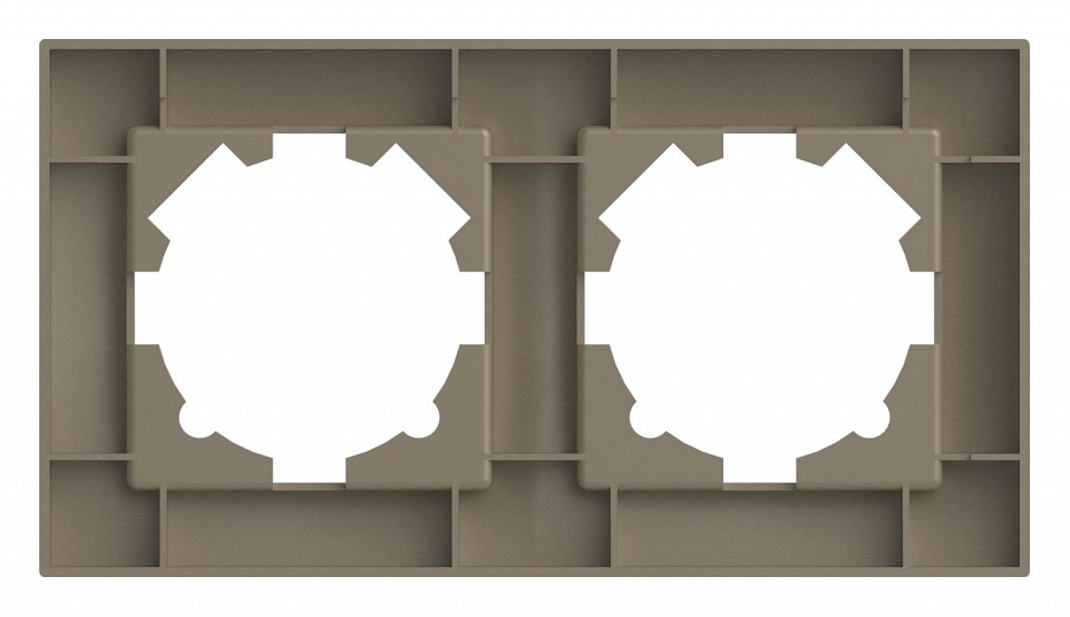 Рамка на 2 поста Elbi Eleсtriс Vega 510-012500-226