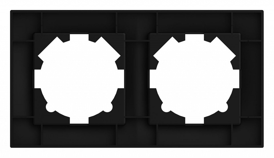 Рамка на 2 поста Elbi Eleсtriс Vega 510-014800-226