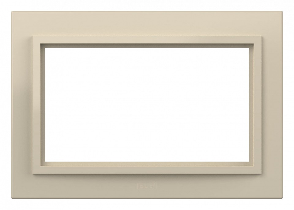 Рамка для двойной розетки Elbi Eleсtriс Zena 608-010300-907