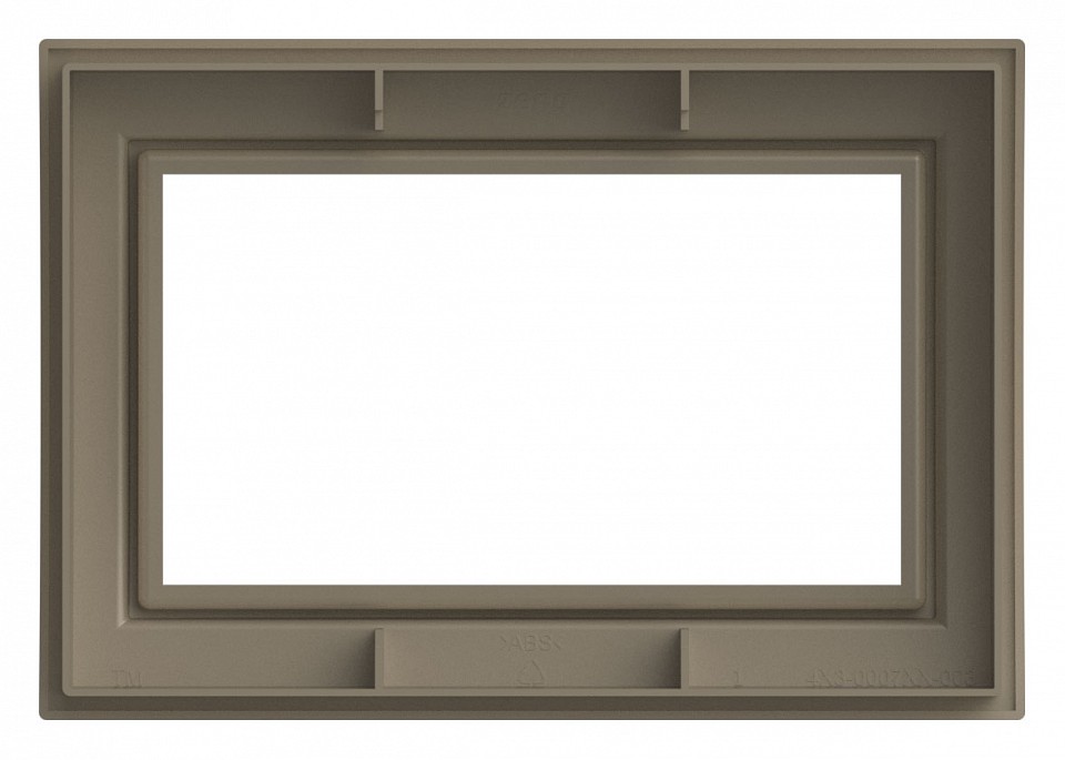 Рамка для двойной розетки Elbi Eleсtriс Zena 608-012500-907