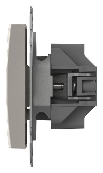 ТВ-розетка проходная без рамки Elbi Eleсtriс Zena Vega 609-010200-272