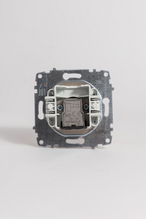 ТВ-розетка проходная без рамки Elbi Eleсtriс Zena Vega 609-010200-272