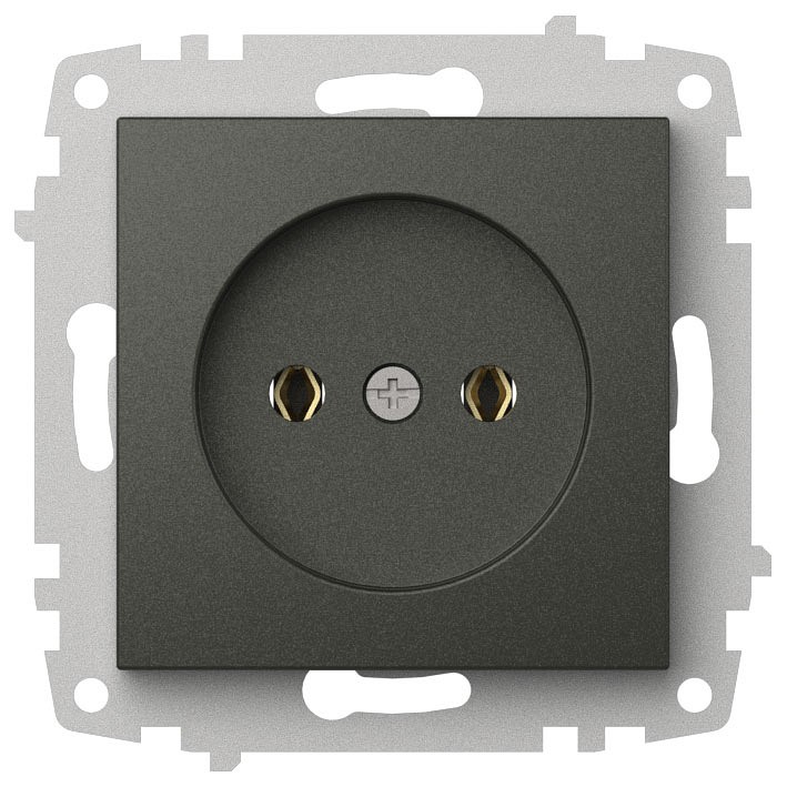 Розетка без заземления, без рамки Elbi Eleсtriс Zena Vega 609-011100-215
