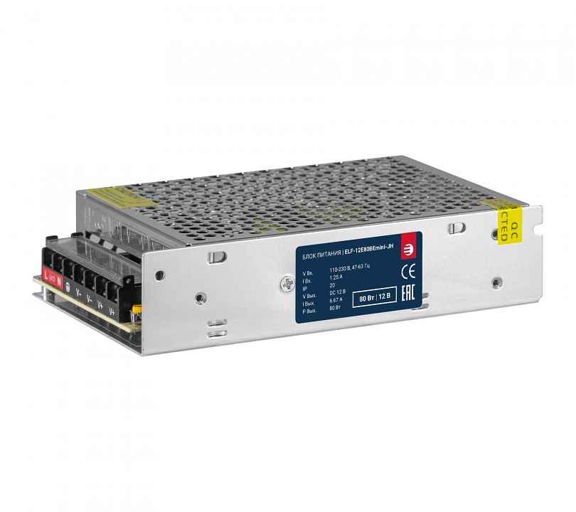 Блок питания ELFLED  ELF-12E80BEmini-JH