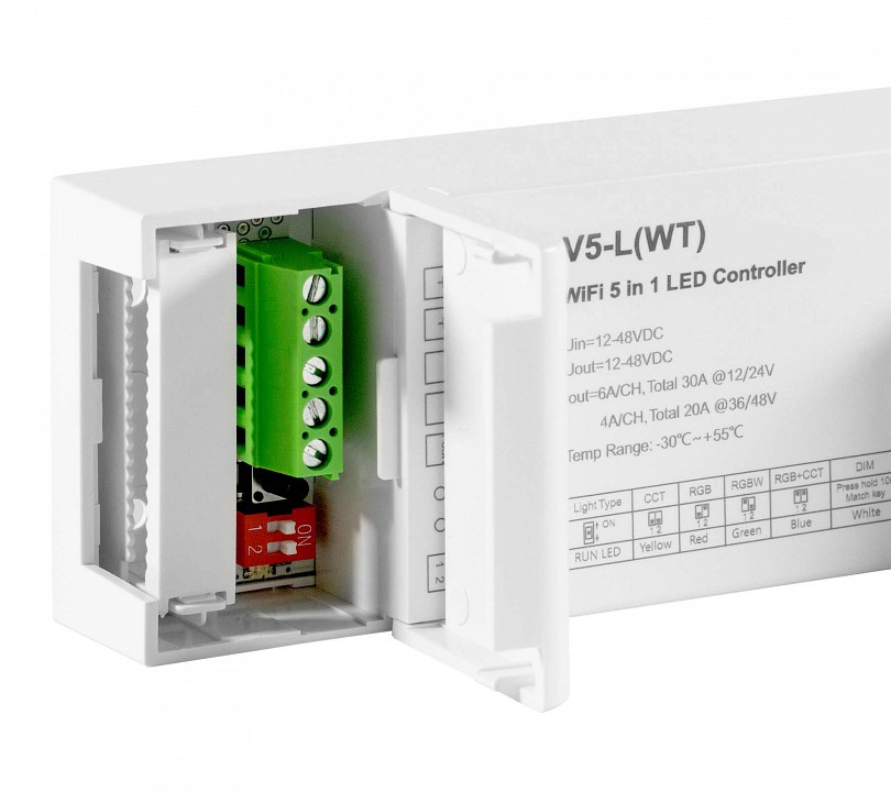 Контроллер-выключатель Wi-Fi для смартфонов и планшетов ELFLED STD ELFLED-WiFicontr V5L(WT)