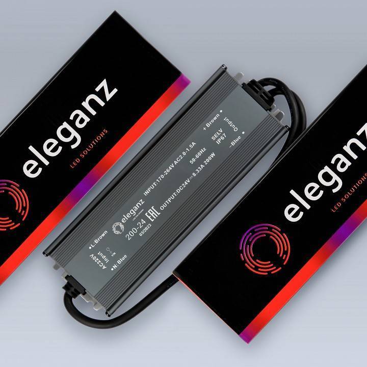 Блок питания с проводом Eleganz  EL-0700