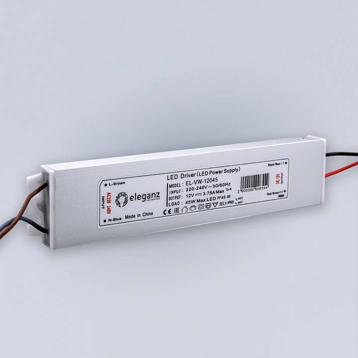 Блок питания с проводом Eleganz  EL-VW-12045