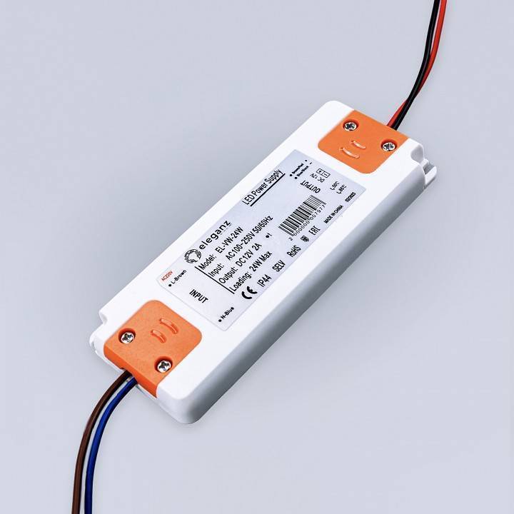 Блок питания с проводом Eleganz  EL-VW-24W