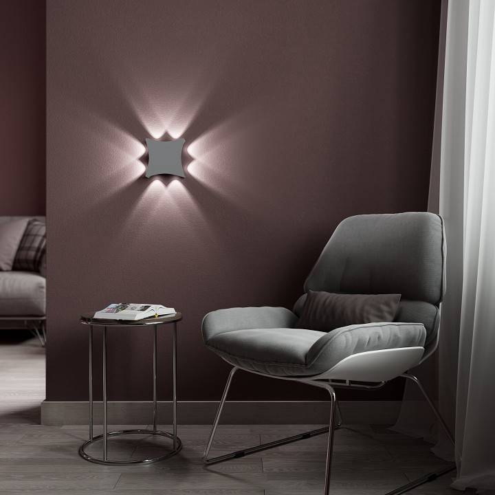 Накладной светильник Elektrostandard Twinky песочный белый a051824