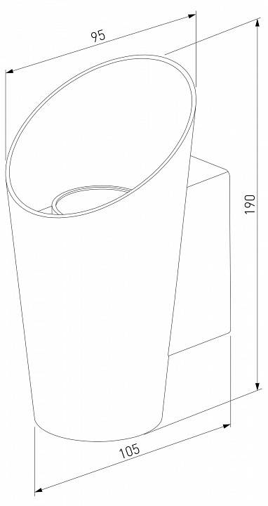 Накладной светильник Elektrostandard Tronc a053448