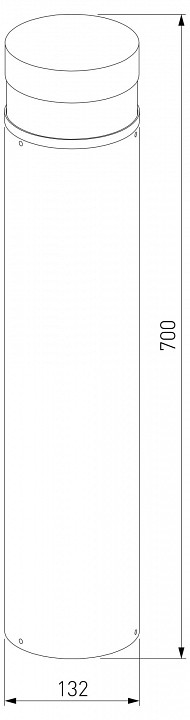 Наземный высокий светильник Elektrostandard Techno 1532 TECHNO LED