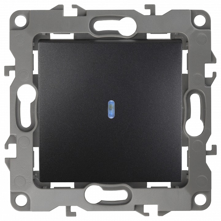 Выключатель одноклавишный с подсветкой без рамки Эра Эра 12 12-1102-05