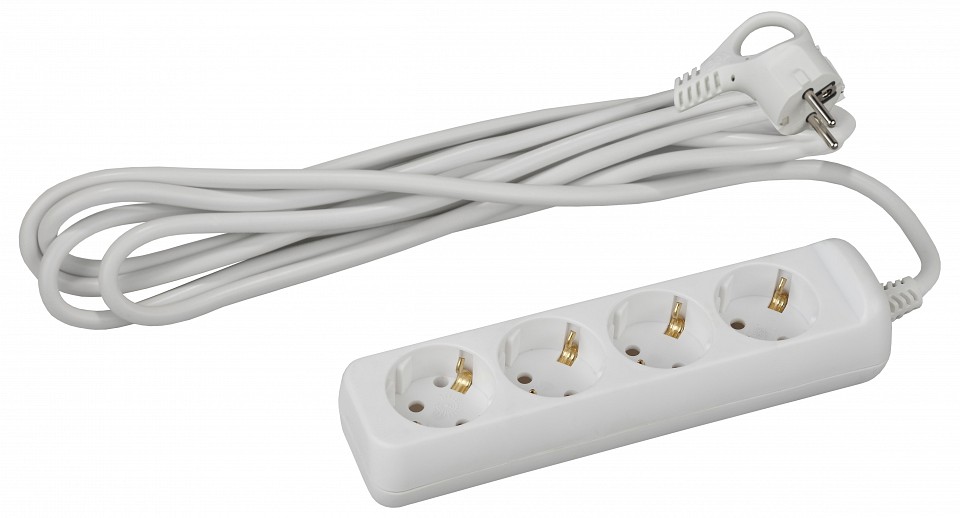 Удлинитель Эра  U-4e-5m-3x1