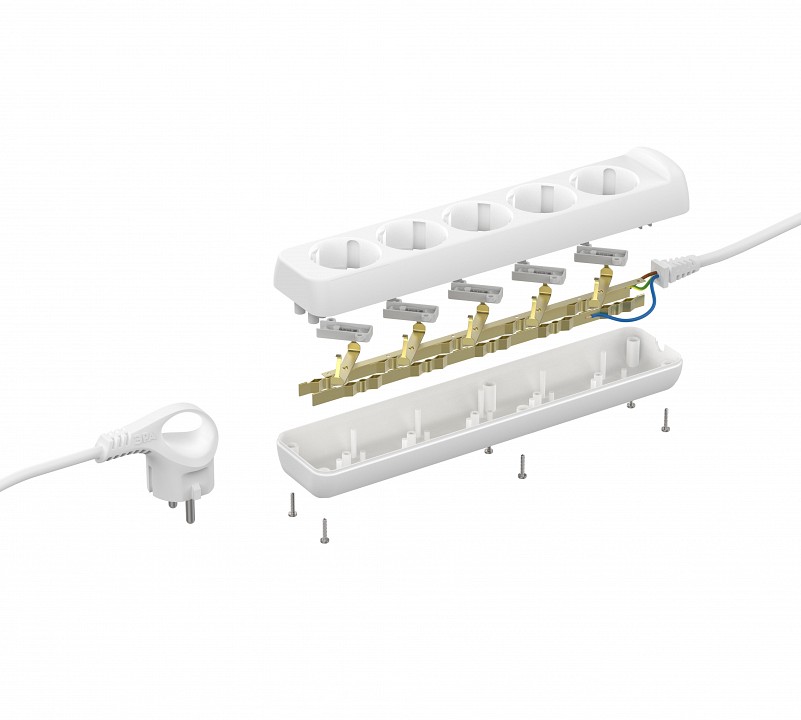 Удлинитель Эра  U-5e-3m-3x1