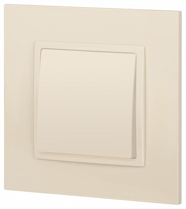 Выключатель одноклавишный без рамки Эра Эра Elegance 14-1101-02