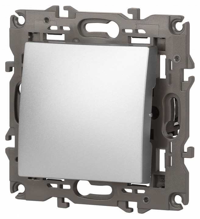 Выключатель одноклавишный без рамки Эра Эра Elegance 14-1101-03