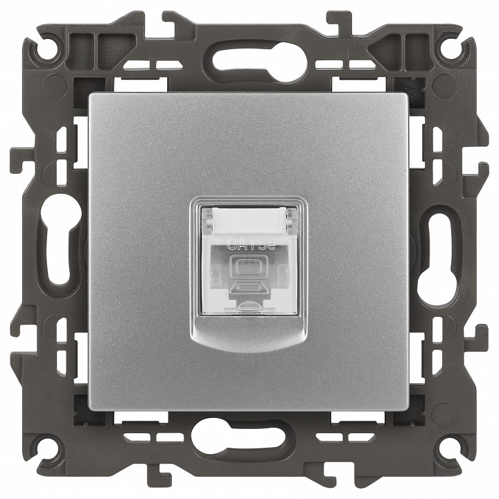 Розетка Ethernet RJ-45 без рамки Эра Эра Elegance 14-3107-03