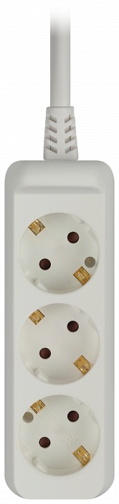 Удлинитель ЭРА U-3e 3 розетки с заземлением 7 м 3х1.5 мм² U-3e-7m-3x1,5