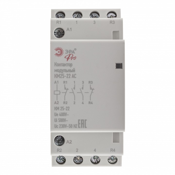 Контактор модульный Эра КМ NO-902-299