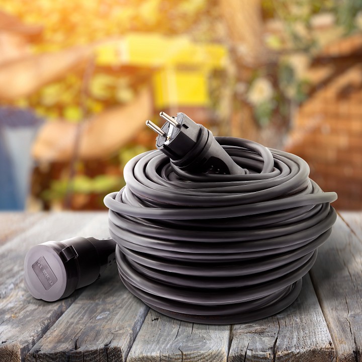 Удлинитель Эра  UPx-1e-3x2,5-30m-IP44(KG)