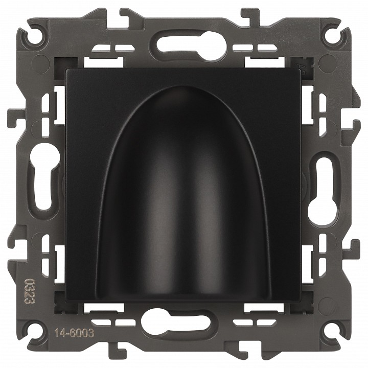 Розетка для вывод кабеля без рамки Эра Эра Elegance 14-6003-05