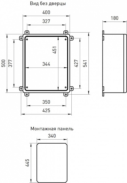 Электрический щиток навесной Эра  box504018_t