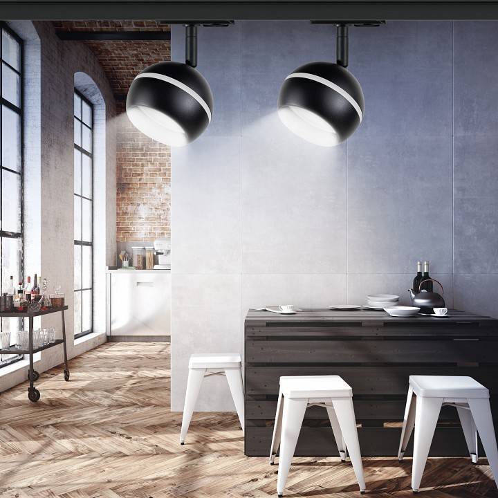 Светильник на штанге Эра  TR47 - GX53 BK