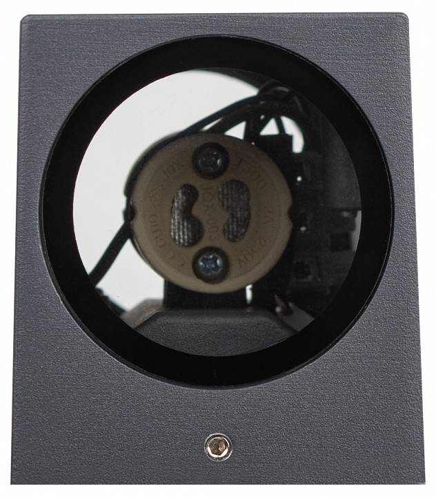 Светильник накладной ЭРА WL38 серый Б0054411