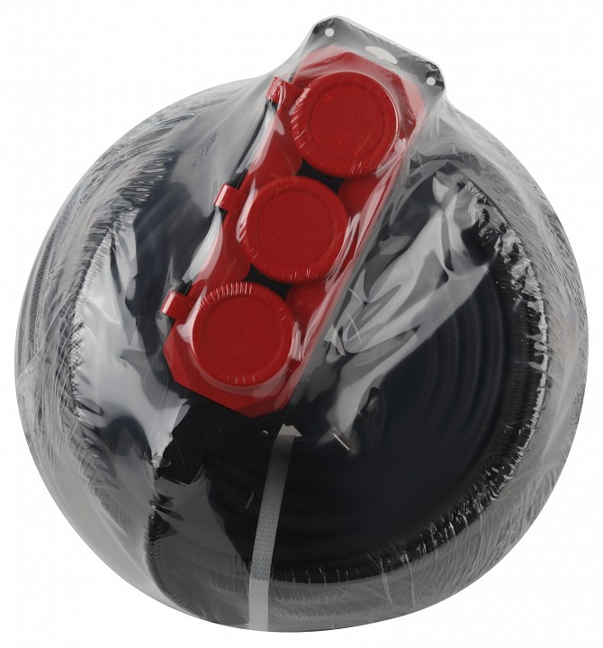 Удлинитель Эра  UK-3e-3x1,5-40m-IP44(KG)