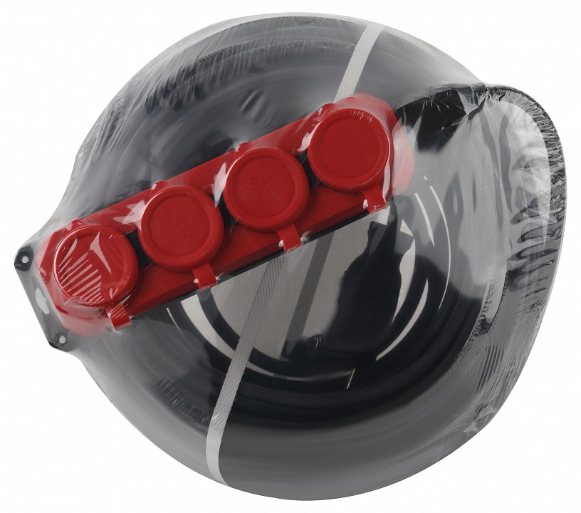 Удлинитель Эра  UK-4e-3x1,5-50m-IP44(KG)