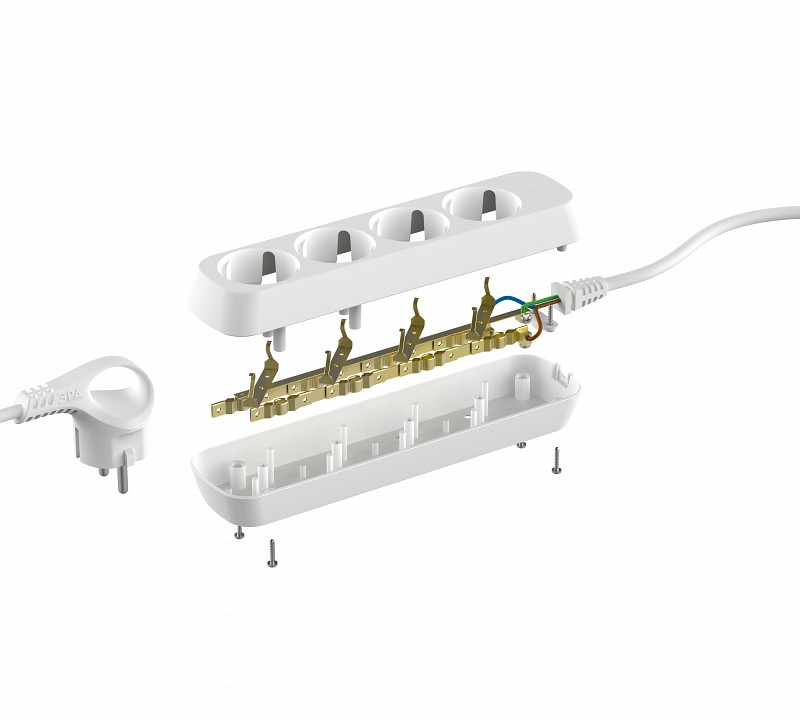 Удлинитель Эра  UDL-10-450-E