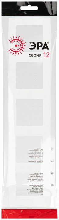 Рамка на 5 постов Эра Эра 12 12-5005-01М