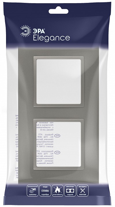 Рамка на 2 поста Эра Эра Elegance 14-5012-16